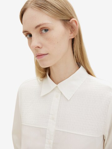 TOM TAILOR Blouse in Wit