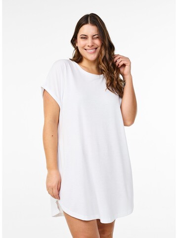 Camicia da notte 'Malis' di Zizzi in bianco