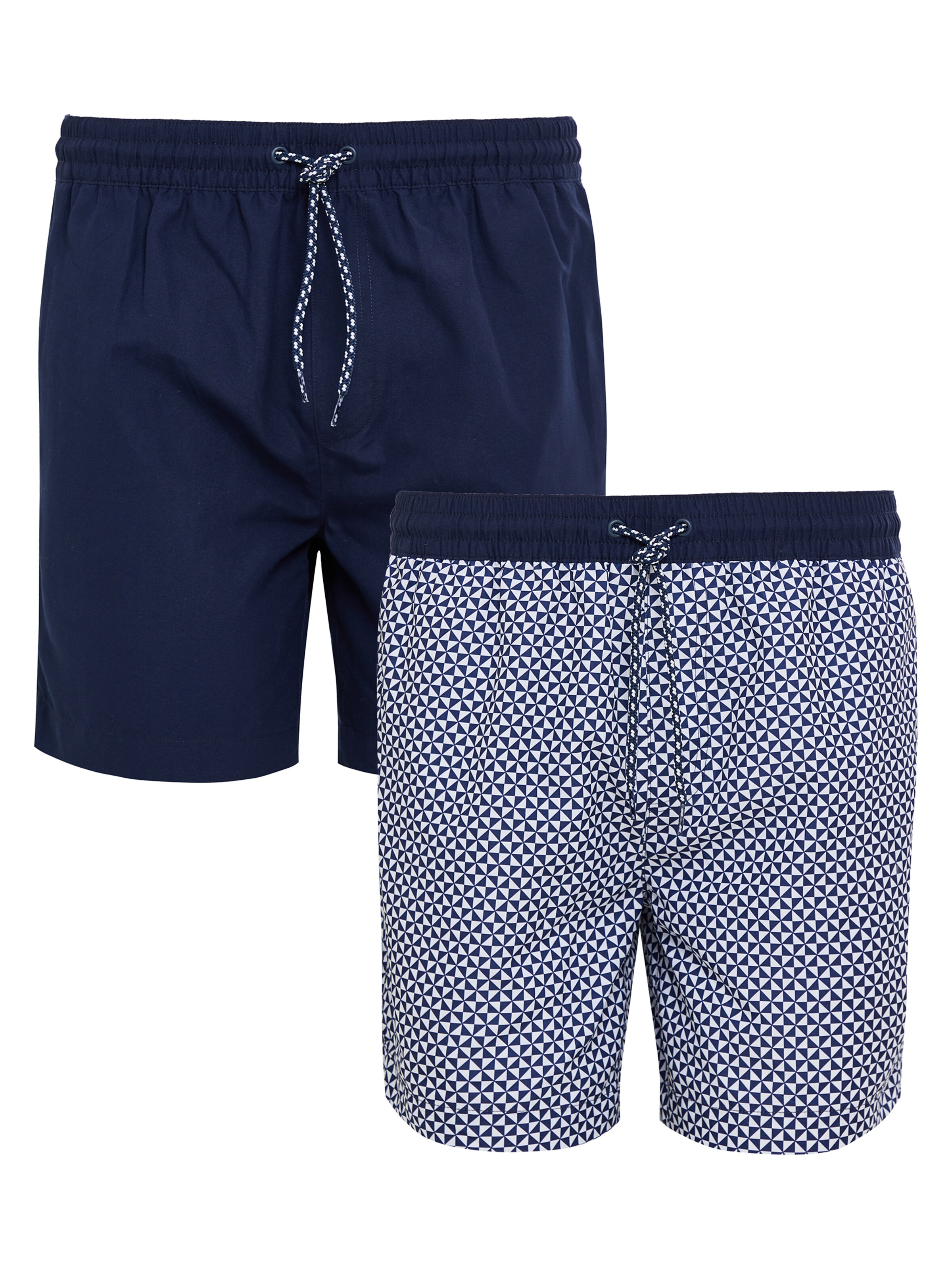 Threadbare Board Shorts 'Kite' in Blue: front