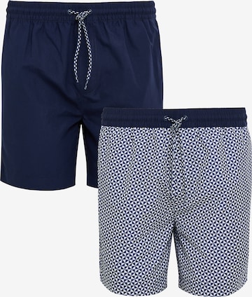 Threadbare Плавательные шорты 'Kite' в Синий: спереди