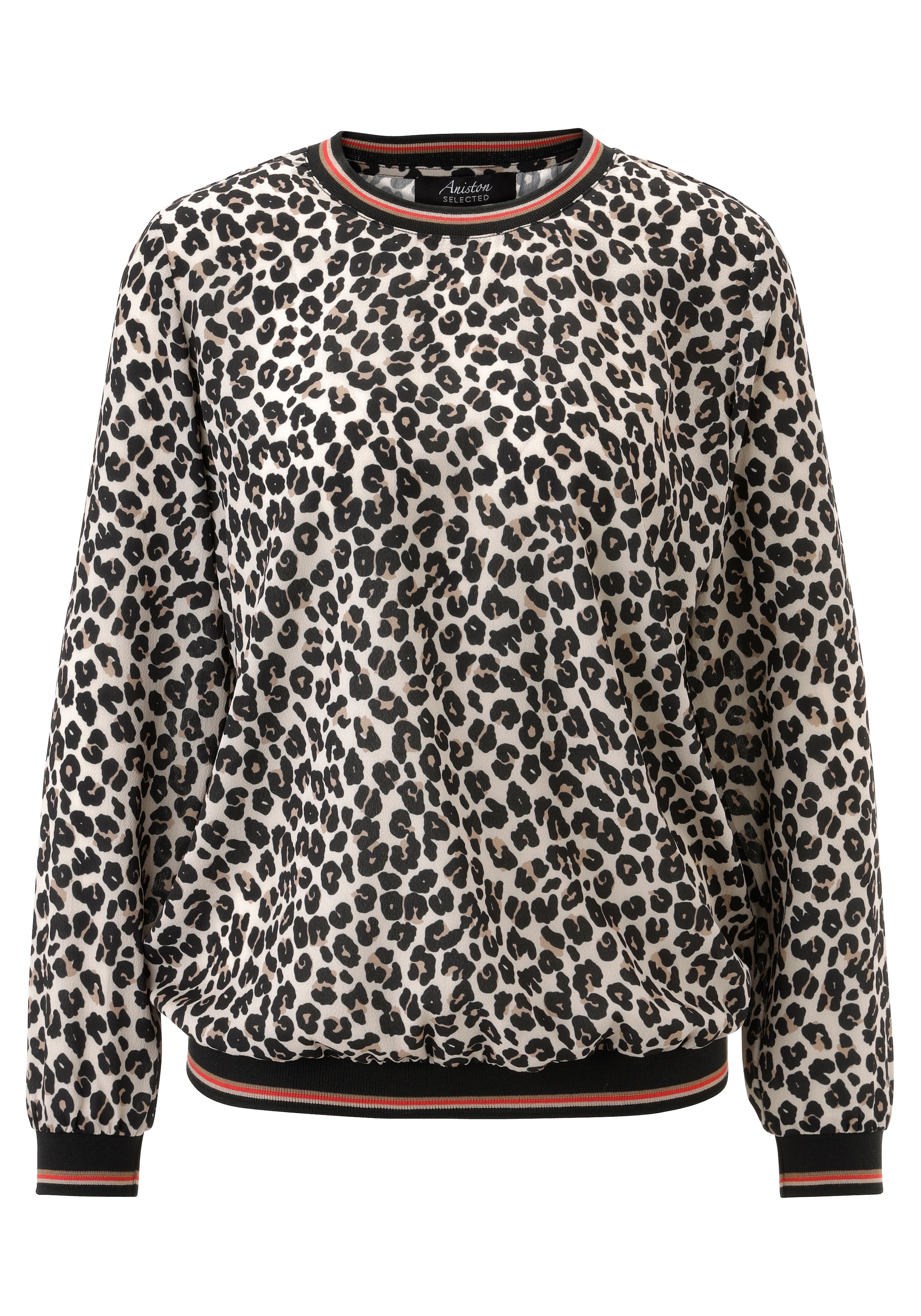 Aniston SELECTED Shirt in Braun: Vorderseite