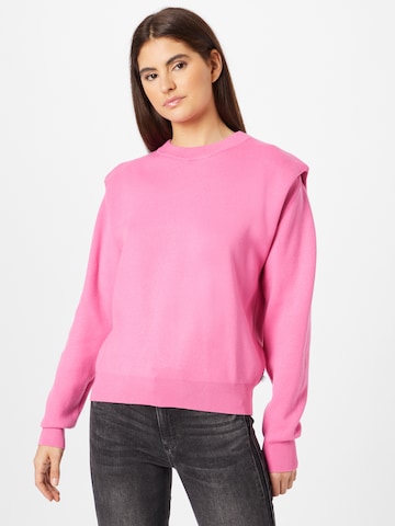 QS Sweater in Pink: front