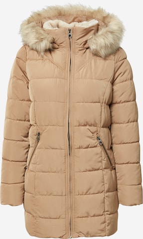 VERO MODA Winter Coat in Beige: front
