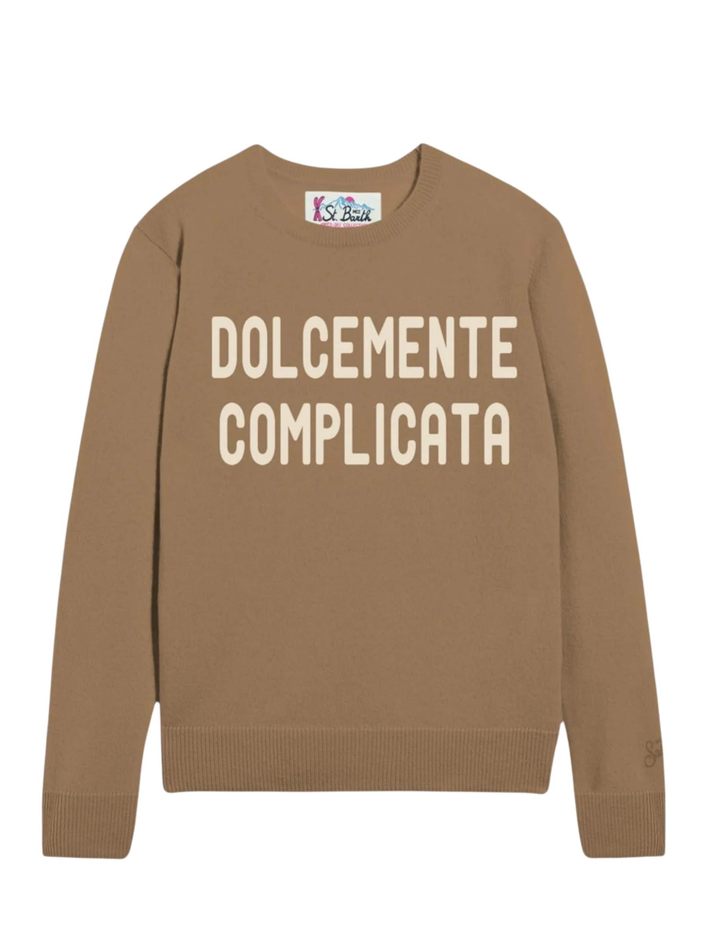 MC2 Saint Barth Pullover‌‌ in Beige: Vorderseite