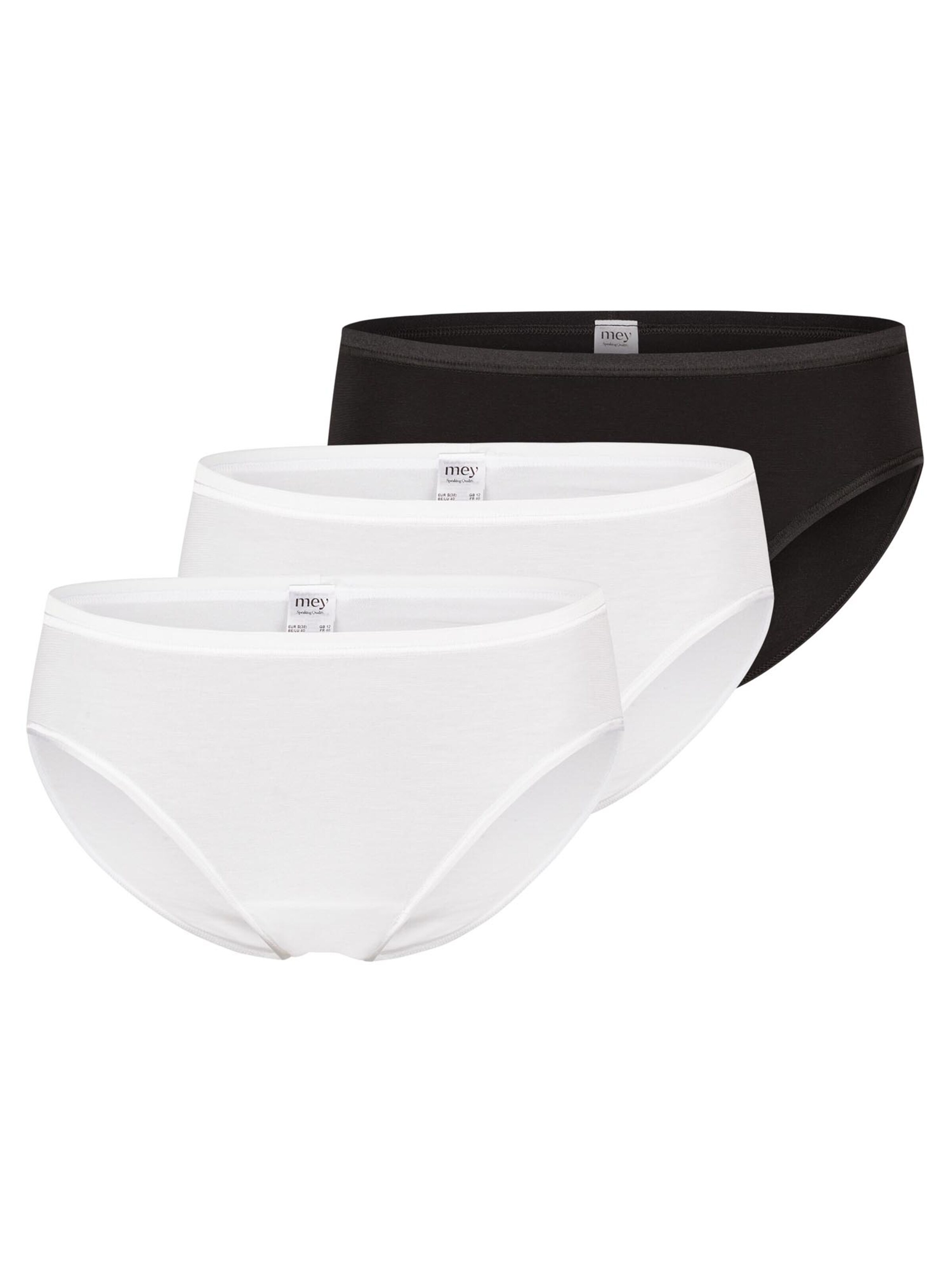 Mey Panty 'Modal Pure' in Black: front
