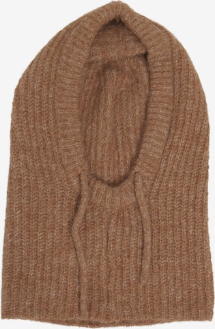OBJECT Beanie 'MILU' in Brown: front