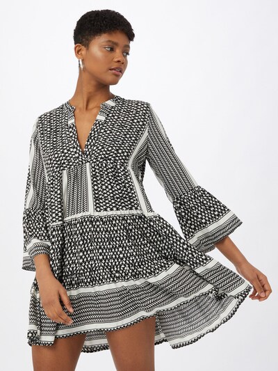 Only Kleid Athena In Schwarz Weiss About You