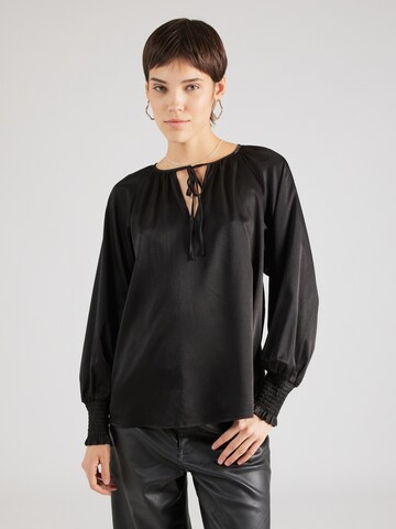 Freequent Blouse 'BLISS' in Zwart: voorkant