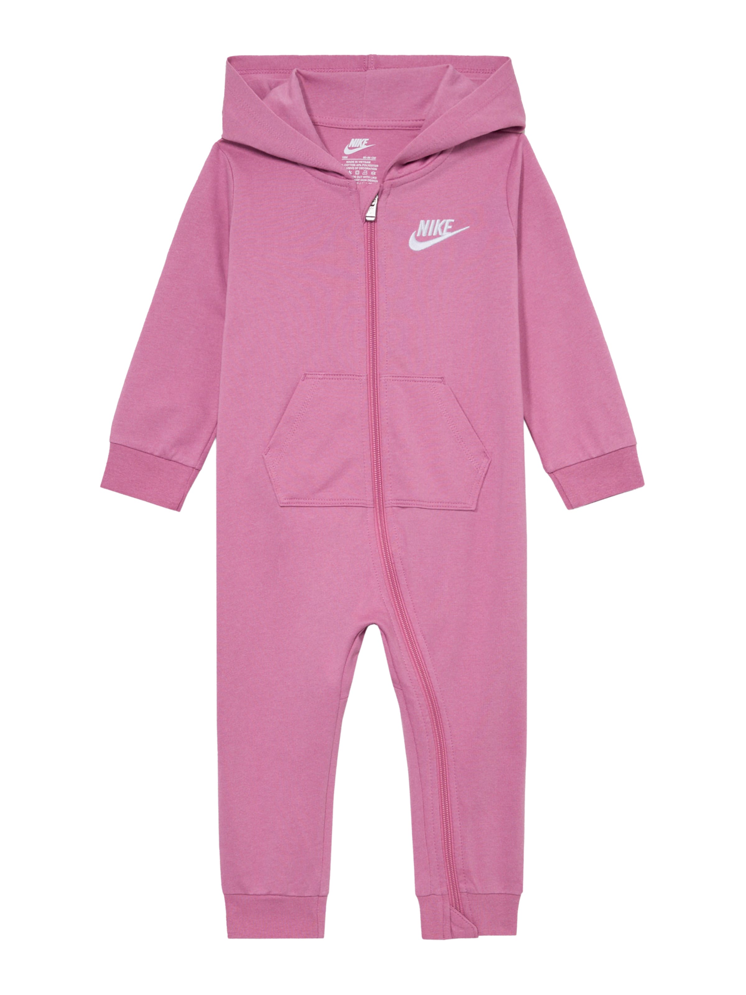 Nike Sportswear Комбинезон в Ярко-розовый: спереди