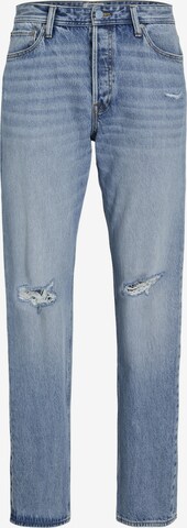 JACK & JONES Loosefit Jeans 'Chris Original' in Blauw: voorkant