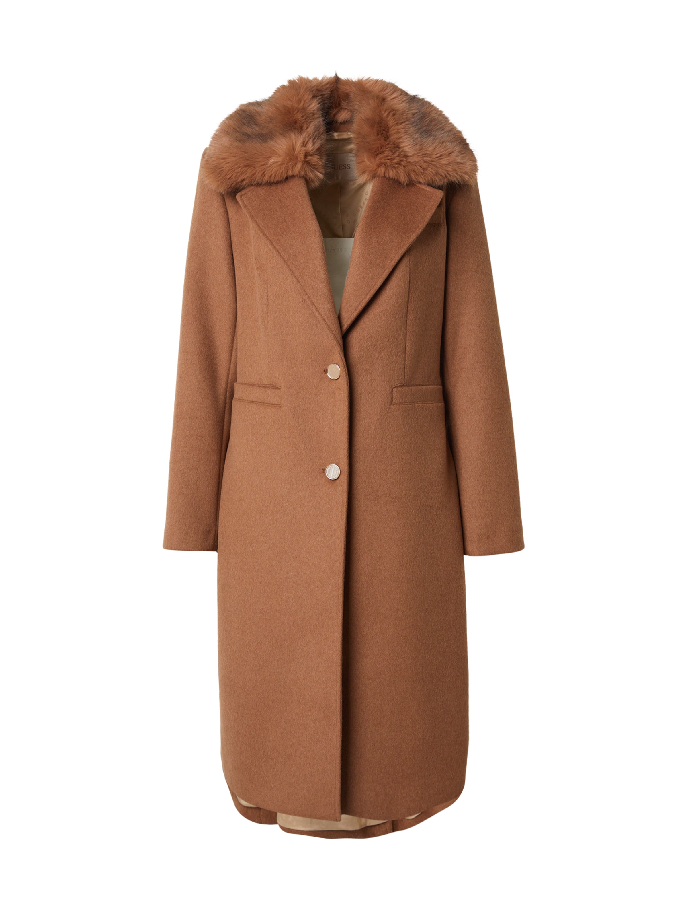 GUESS Mantel in Braun: Vorderseite