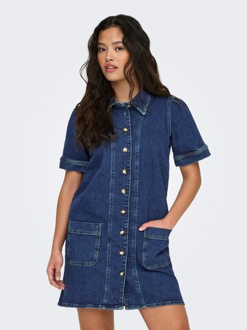 Rochie tip bluză 'ONLCAPRI' de la ONLY pe albastru: față