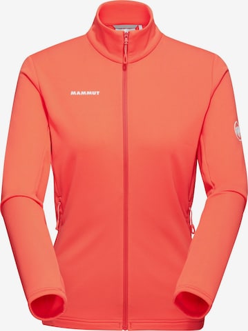 MAMMUT Funktionsfleecejacke ‘Aconcagua Light’ in Orange: Vorderseite