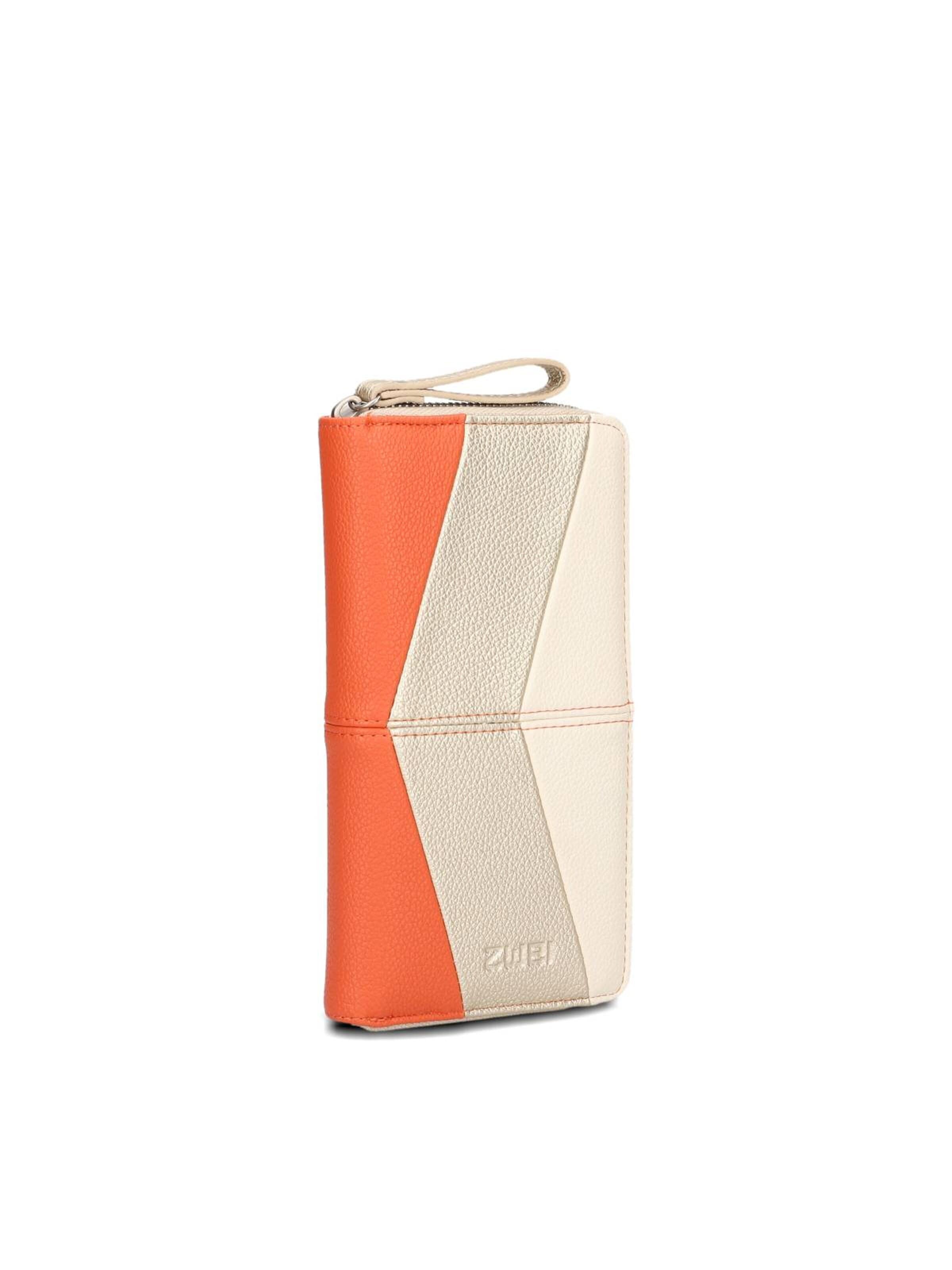 ZWEI Wallet 'JANA J2' in Beige