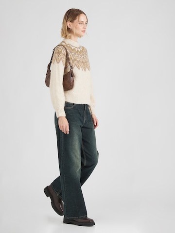 YAS Pullover 'YASELA' in Beige