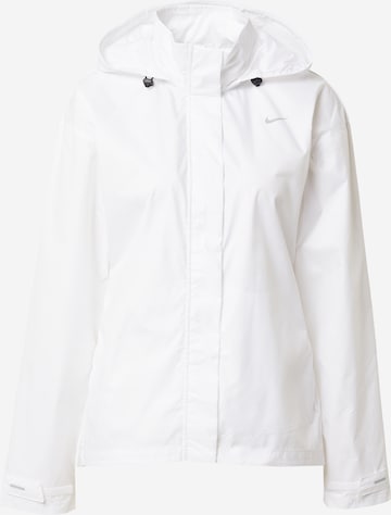 NIKE Športna jakna | bela barva: sprednja stran