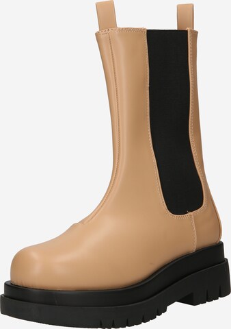 Raid Chelsea Boots 'KENDALL' i brun: forside