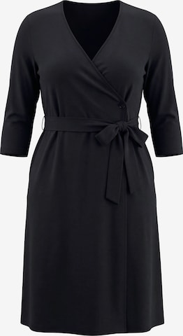 Ulla Popken Dress in Black: front