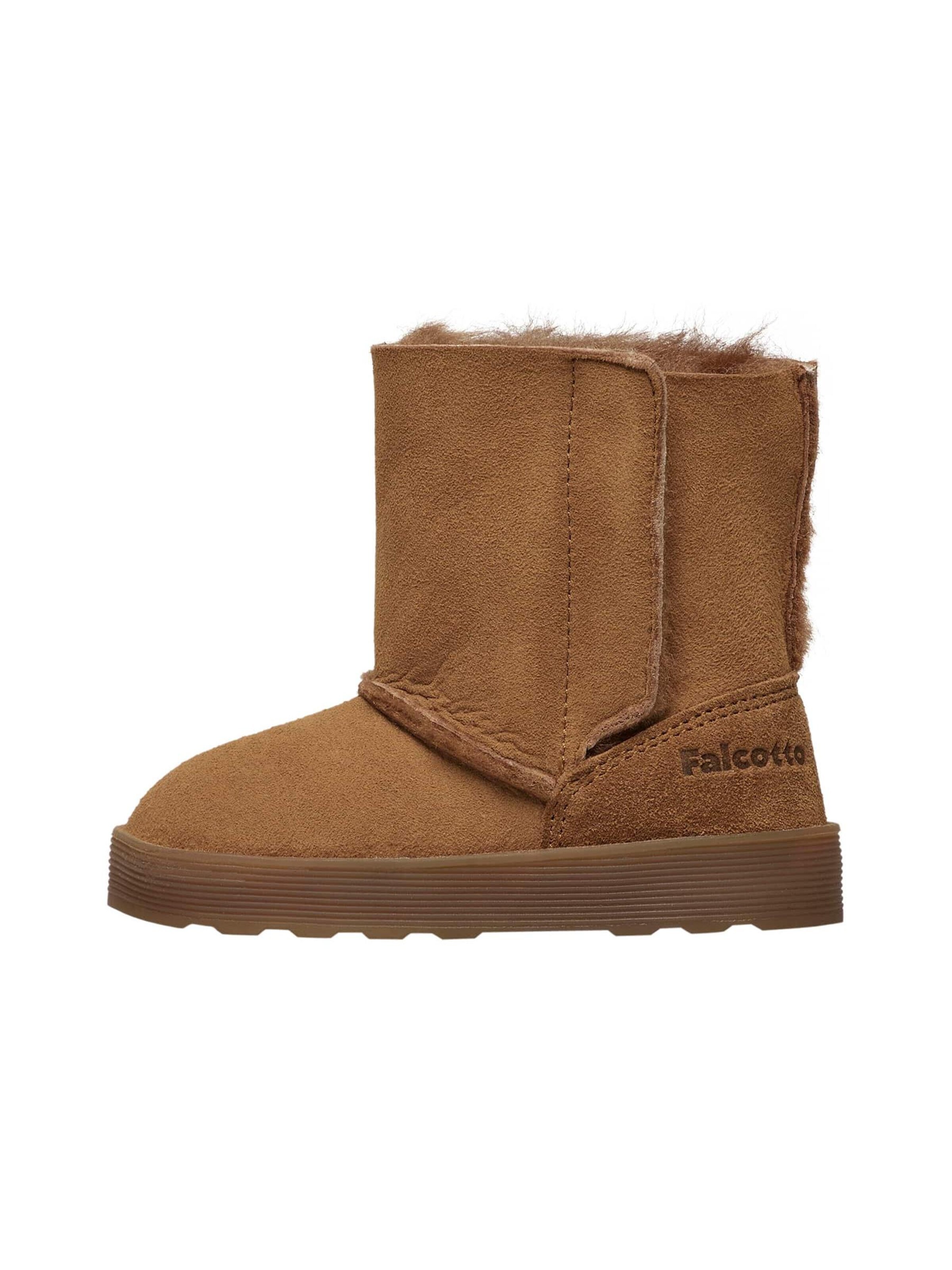 Falcotto Laarzen 'KURL' in 22 in de kleur Beige gemêleerd, Productweergave