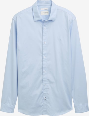 TOM TAILOR Slim fit Business Shirt in Blue: front