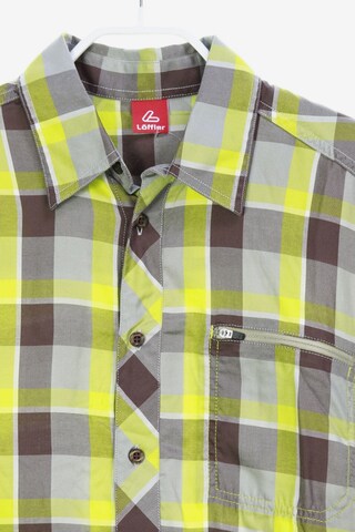Löffler Button Up Shirt in S in Yellow