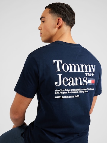 Tommy Jeans - Camiseta en azul