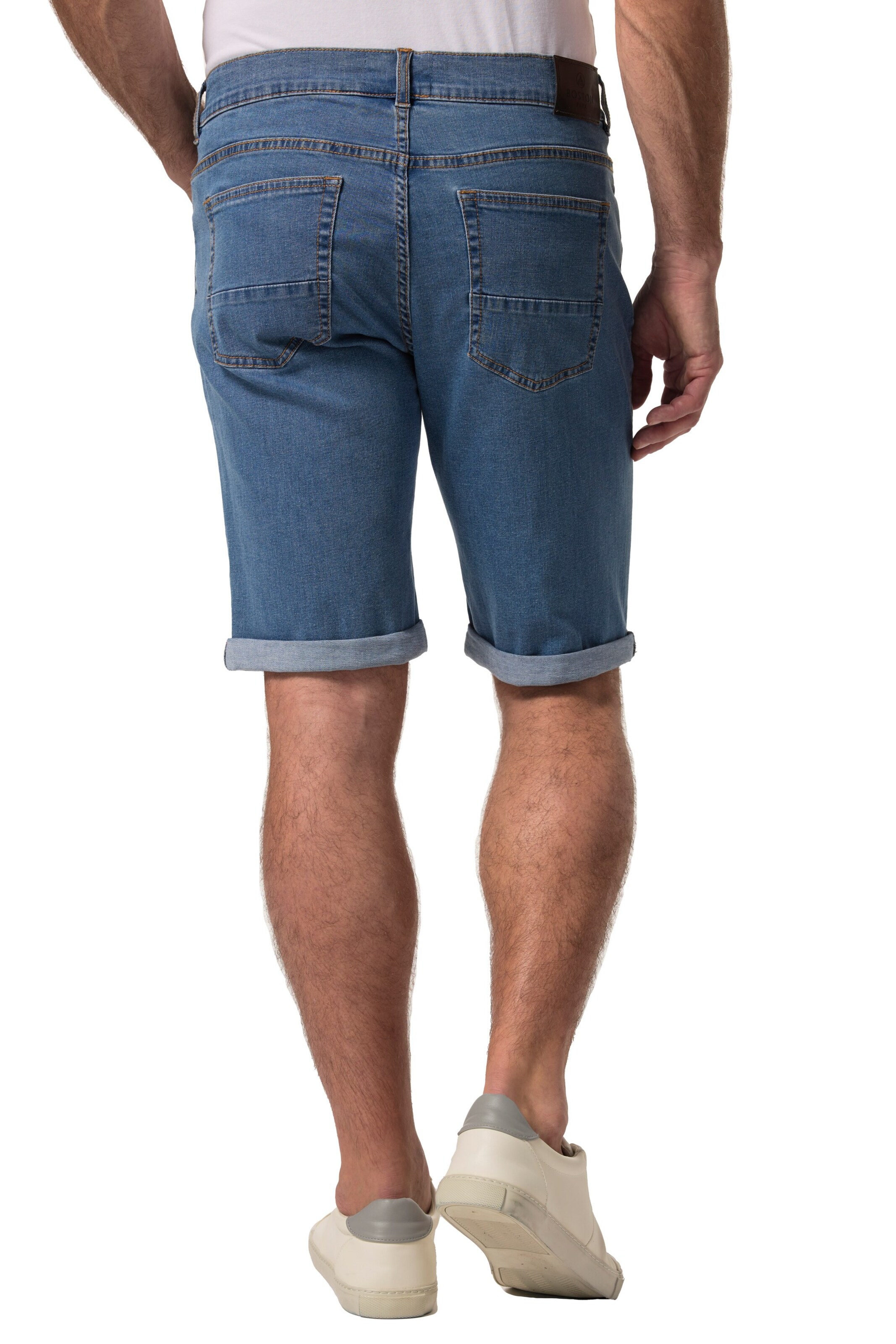 Boston Park Regular Broek in Blauw