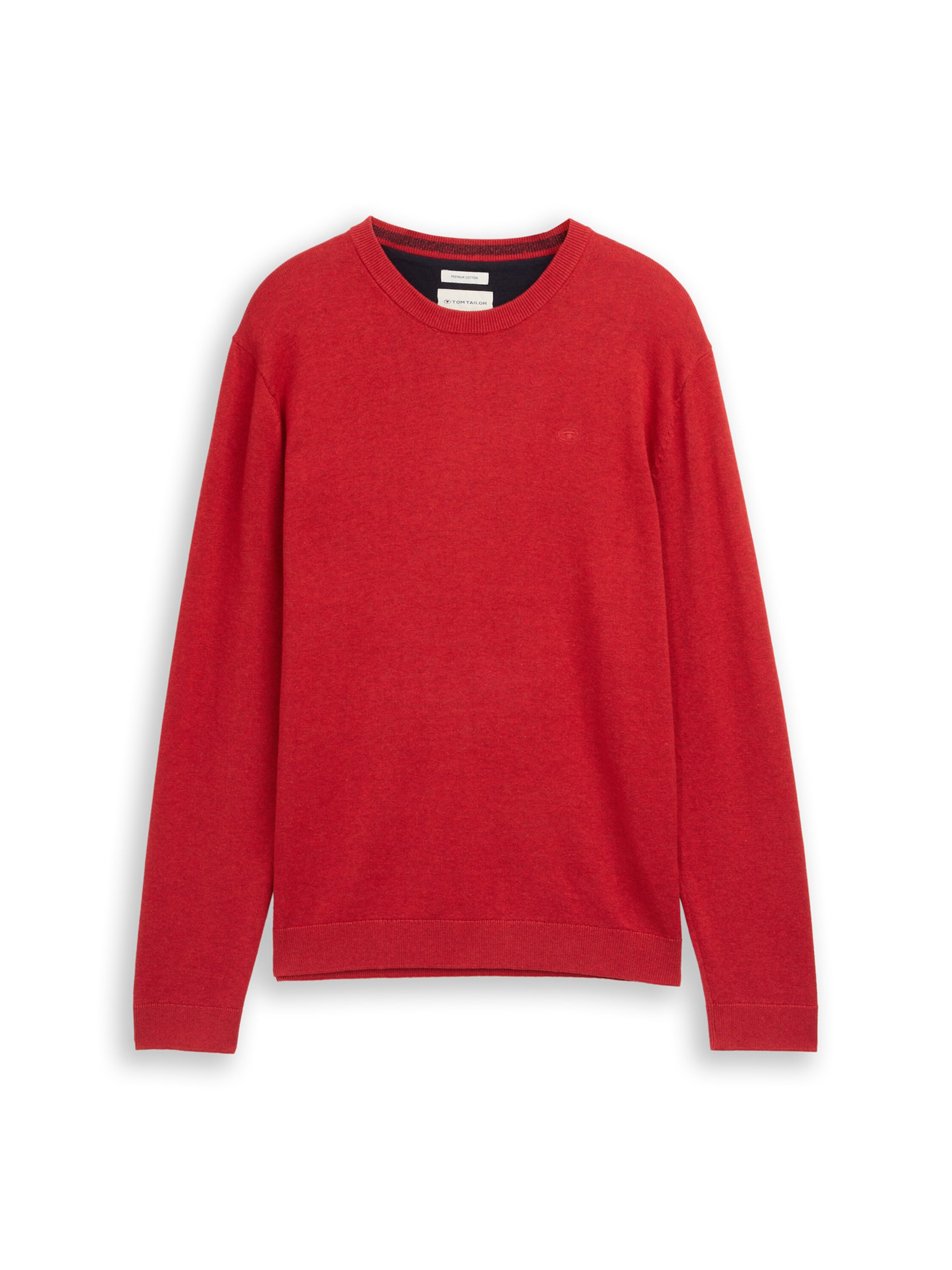 TOM TAILOR - Jersey en rojo: frente