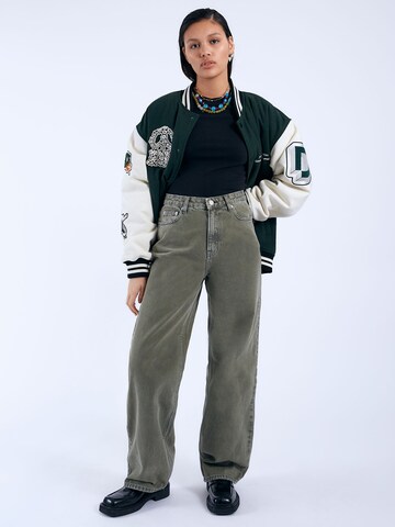 Dr. Denim Широкий Джинсы 'Donna' в Зеленый