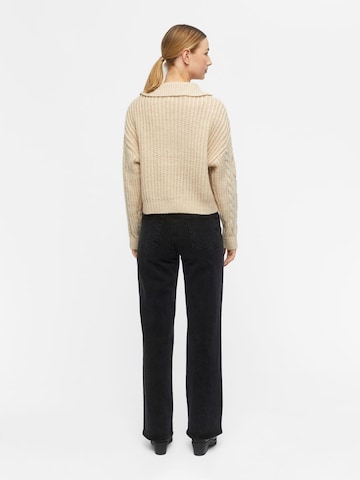 OBJECT - Pullover 'Kelly' em bege