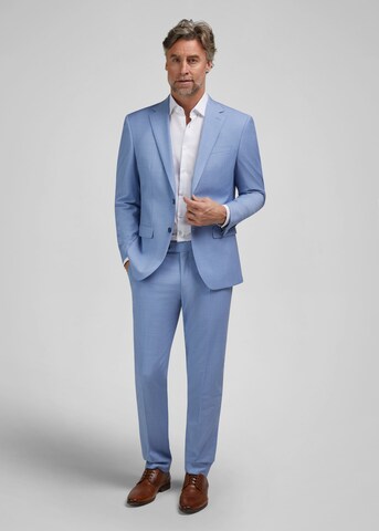 HECHTER PARIS Regular Trousers with creases 'NOS MF' in Blue