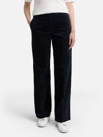 Loosefit Pantalon TOM TAILOR en bleu : devant