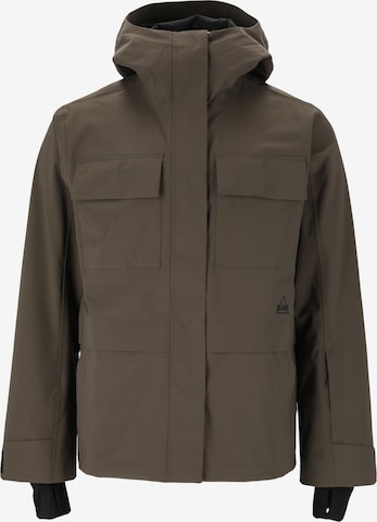 SOS Outdoor jacket 'Azuga' in Grey: front