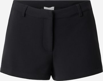 Coupe slim Pantalon The Base Theory en noir : devant