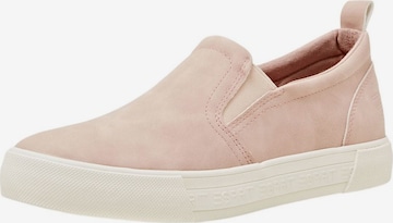 Baskets basses ESPRIT en rose : devant