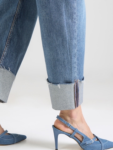 BOSS Baggy Džíny – modrá