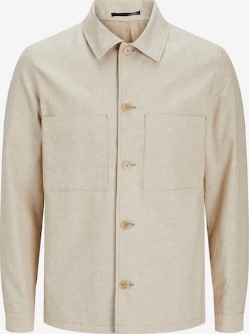 Veste mi-saison 'JPRRiviera' JACK & JONES en beige : devant