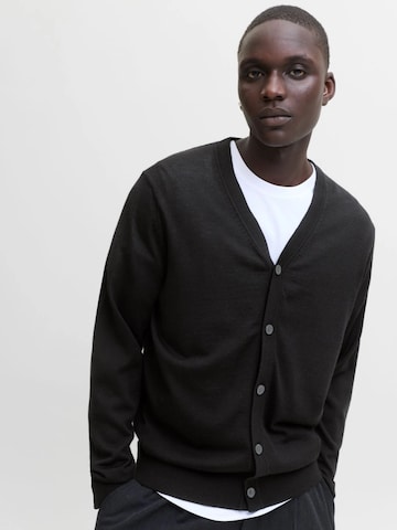 JACK & JONES Cardigan '12281758' i sort