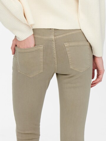 Skinny Jeans 'Blush' di ONLY in beige