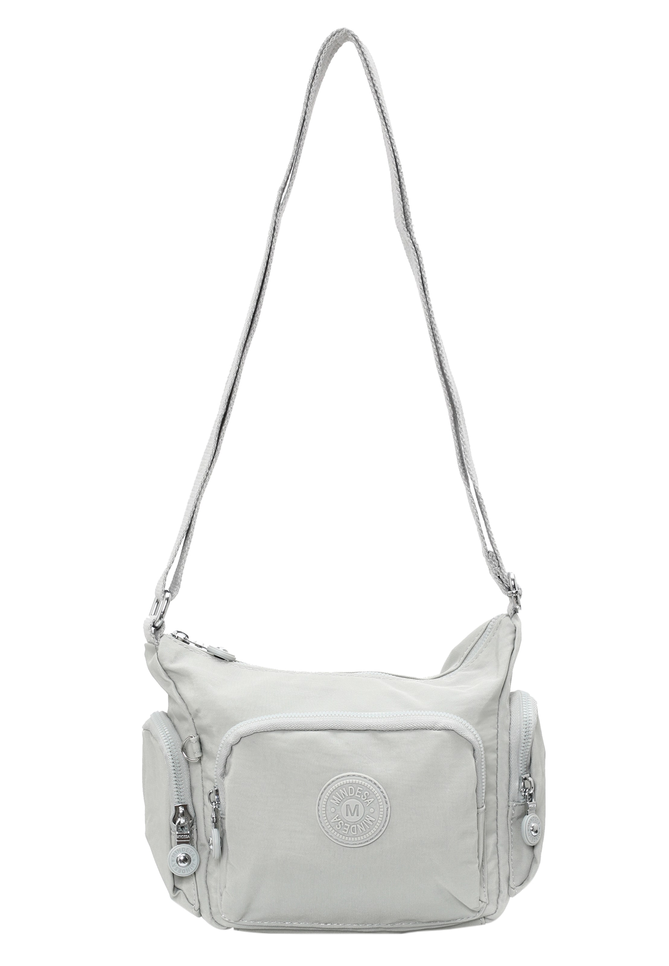 Mindesa - Mala de ombro em cinzento: frente