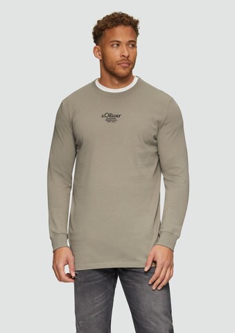 s.Oliver Shirt in Brown: front