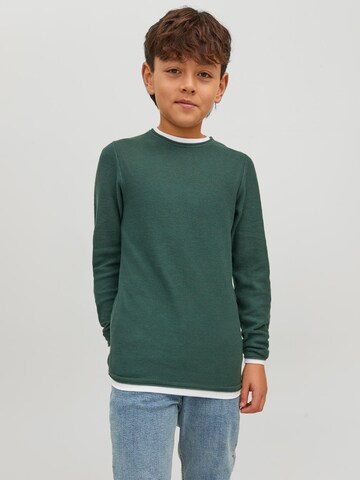 Jack & Jones Junior Pullover 'WINN' in Grün: predná strana