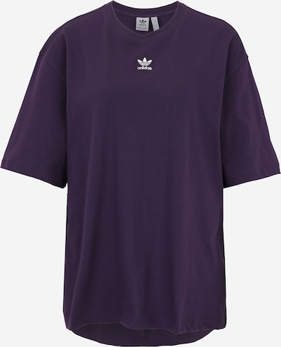 ADIDAS ORIGINALS Majica 'Essentials' u patlidžan / bijela, Pregled proizvoda