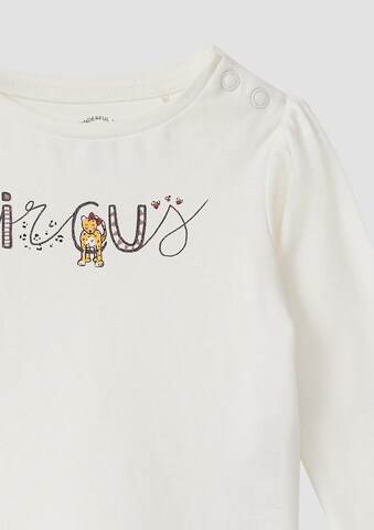 T-Shirt s.Oliver en blanc