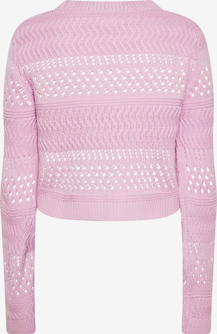 MYMO Knit Cardigan in Pink