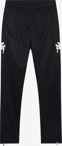 KAPPA regular Bukser ' Lorente ' i sort: forside