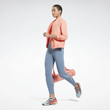 Reebok Skinny Sporthose in Blau