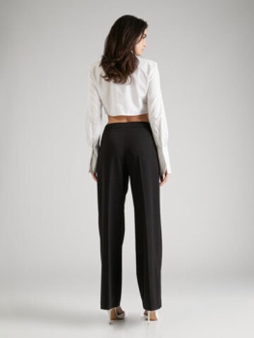 2NDDAY Wide leg Pleat-front trousers 'Mille' in Black