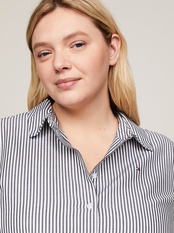 Tommy Hilfiger Curve Shirt Dress 'Essential Ithaca' in Blue