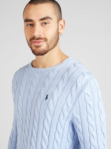 Polo Ralph Lauren Regular fit Пуловер 'DRIVER' в синьо